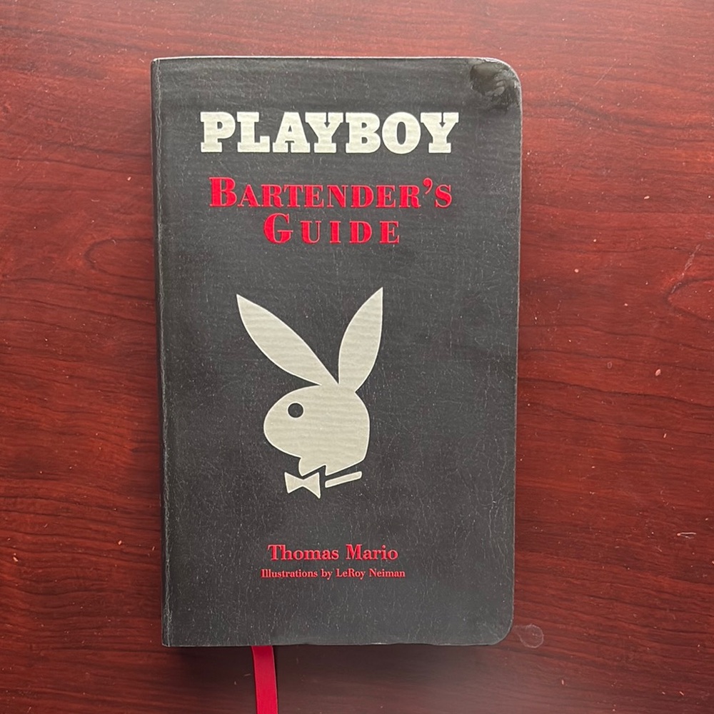 Playboy Bartender's Guide  Drinks Book by Thomas Mario
